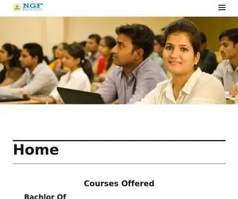 NGFDC.in(NGF Degree College) Screenshot