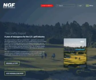 NGF.org(National Golf Foundation) Screenshot