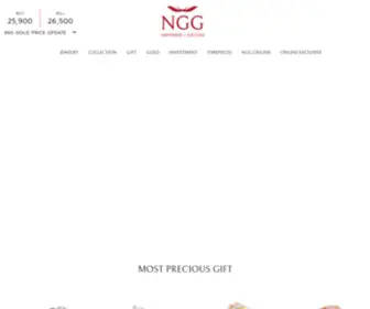 NGgjewellery.com(Jewellery Destination) Screenshot