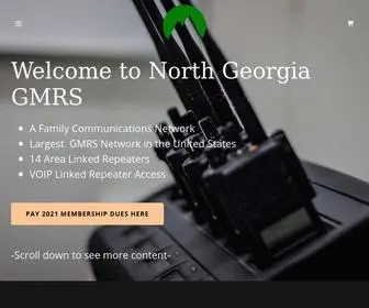 NGGMRS.org(North Georgia GMRS) Screenshot