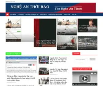 Ngheanthoibao.com(Nghệ An Thời báo) Screenshot