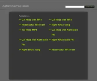 Nghenhacrap.com(Nghe Nhạc Ráp) Screenshot