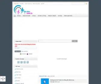 Nghenhacthanhca.com(Nhạc) Screenshot