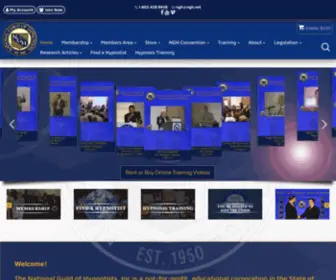 NGH.net(National Guild of Hypnotists) Screenshot