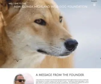 NGHWDF.org(New Guinea) Screenshot