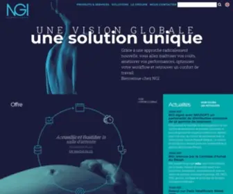 Ngigroup.fr(Offre Globale pour les Cabinets de Radiologie) Screenshot