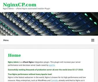 Nginxcp.com(Nginx Admin) Screenshot