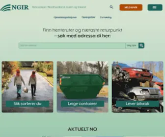 Ngir.no(Renovasjon i Nordhordland) Screenshot