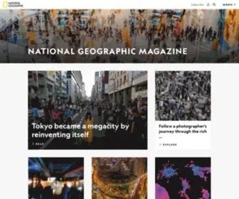 NGM.com(National Geographic Magazine) Screenshot