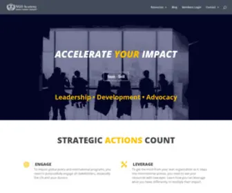 Ngo-Academy.com(NGO Leadership Strategies) Screenshot