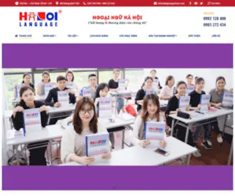 Ngoainguhanoi.com(Trung) Screenshot