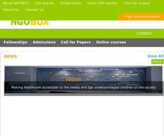 Ngobox.org(NGO Jobs in India) Screenshot