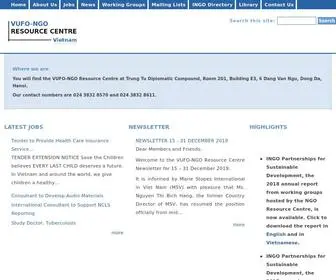 Ngocentre.org.vn(Site off) Screenshot