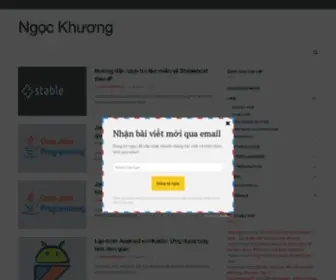 Ngockhuong.com(Ngoc Khuong Blog) Screenshot