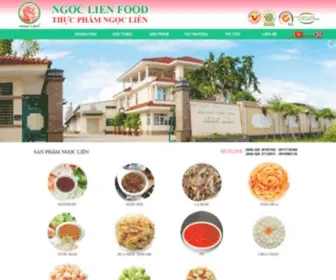 Ngoclienfood.com(Ngoc Lien Food) Screenshot