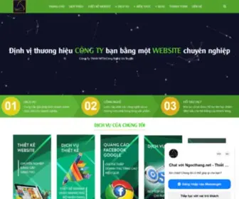 Ngocthang.net(Công Ty Thiết Kế Website Uy Tín Hà Nội) Screenshot
