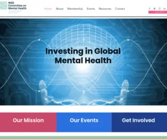 Ngomentalhealth.org(Mysite) Screenshot