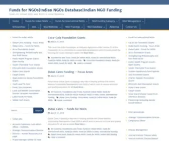 Ngoportal.org(NGO Management) Screenshot