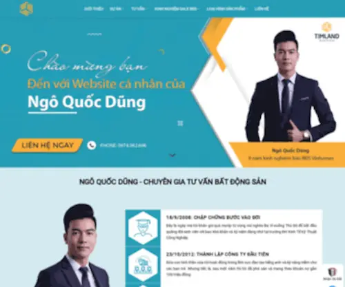 NgoquoCDung.com(Tôi là Ngô Quốc Dũng) Screenshot