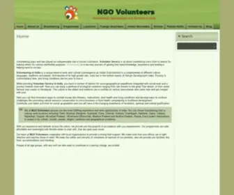 Ngovolunteers.com(NGO Volunteers) Screenshot