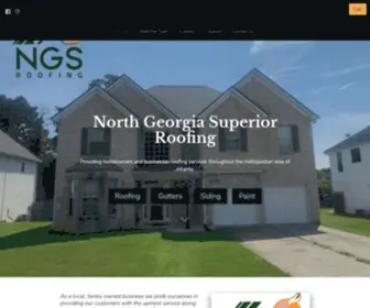 NGsroofing.org(North Georgia Superior Roofing) Screenshot