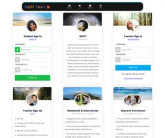 NGSstests.com(NGSS Biology Distance Learning for High School) Screenshot
