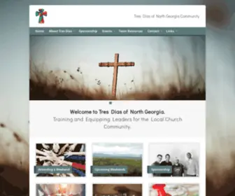 NGTD.org(Tres Dias of North Georgia) Screenshot