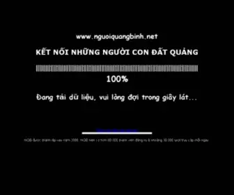 Nguoiquangbinh.net(DIỄN ĐÀN NGƯỜI QUẢNG BÌNH) Screenshot