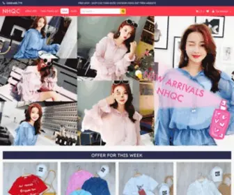 Nguonhangquangchau.com(NHQC) Screenshot
