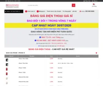 Nguonsidienthoai.com(Nguồn sỉ điện thoại) Screenshot