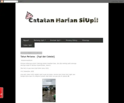Ngupil.id(Ngupil l Catatan Harian SiUpil) Screenshot