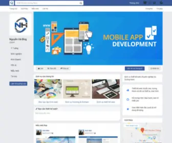 Nguyenha.net(Nguyễn Hà Blog) Screenshot