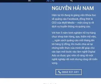 Nguyenhainam.net(Nguyễn Hải Nam) Screenshot