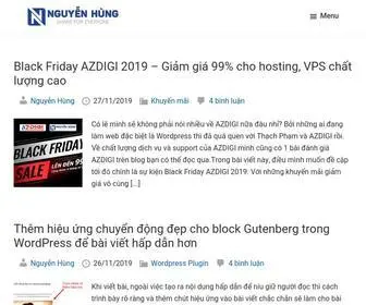 Nguyenhung.net(Nguyễn Hùng) Screenshot