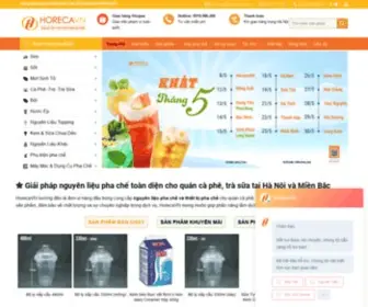 Nguyenlieuphachehanoi.com(Horecavn chuyên cung cấp nguyên liệu pha chế tại hà nội và miền bắc) Screenshot