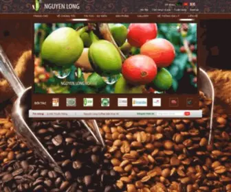 Nguyenlongcoffee.com(NGUYEN LONG COFFEE ®) Screenshot