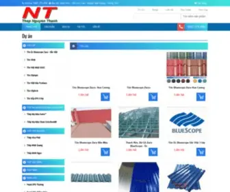 Nguyenthanh.vn(Há» thá»ng Tôn Thép Nguyá»n Thành) Screenshot