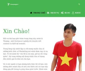 Nguyenthanhthuong.com(Thuong's Blog) Screenshot