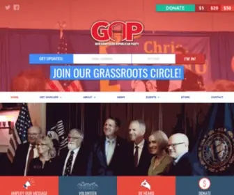 NH.gop(Homepage of the New Hampshire Republican Party) Screenshot