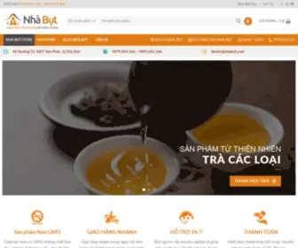 Nhabut.com(Cửa hàng thực dưỡng Nhà Bụt) Screenshot