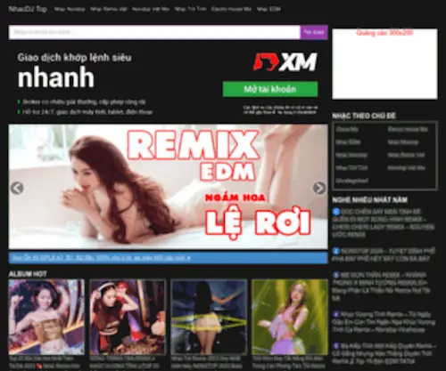 NhaCDj.top(Nhạc Remix EDM Việt) Screenshot