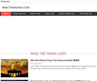 Nhactrunghoa.com(Chủ) Screenshot