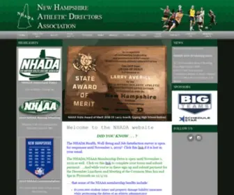 Nhada.net(New Hampshire Athletic Directors Association (NHADA)) Screenshot
