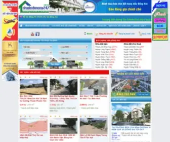 Nhadatdongnai247.com.vn(Nhà đất đồng nai) Screenshot