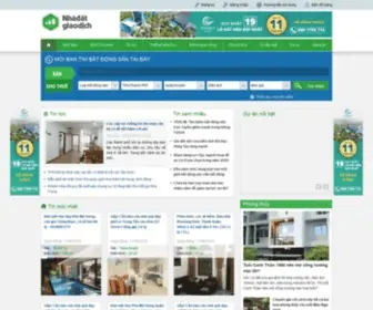 Nhadatgiaodich.com(Kênh thông tin về bất động sản tại Việt Nam) Screenshot