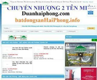 Nhadathaiphong.org(Nhà đất Hải Phòng) Screenshot