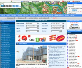 Nhadathanoi.net(Nhà đất Hà Nội) Screenshot