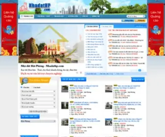 Nhadathp.com(Thông tin bất động sản Hải Phòng) Screenshot