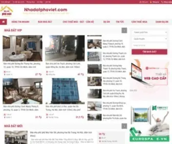 Nhadatphoviet.com(Mua bán nhà đất) Screenshot