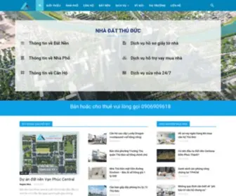 Nhadatthuduc.com.vn(Nhadatthuduc) Screenshot